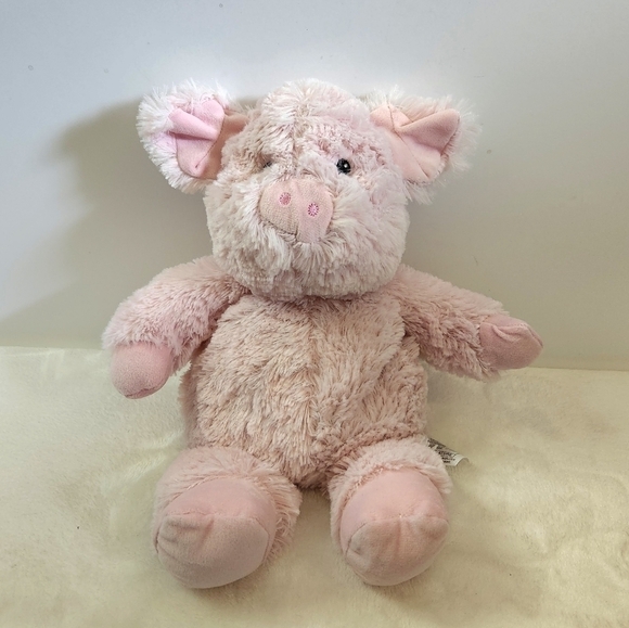 Warmies Plush Microwavable Cooling Scented Light Pink Pig - Picture 1 of 7
